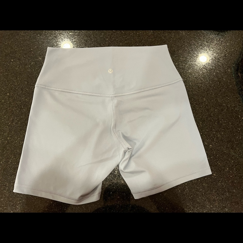Lululemon Align High Rise Short Chambray 6 inch 10
